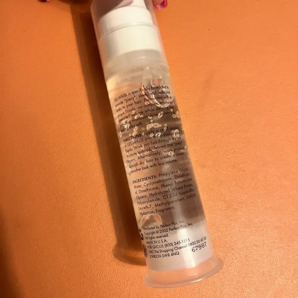 Nick Chavez NEW Perfect Plus Gel-Waxx Defines & Texturizes 3.5oz NEW Haircare